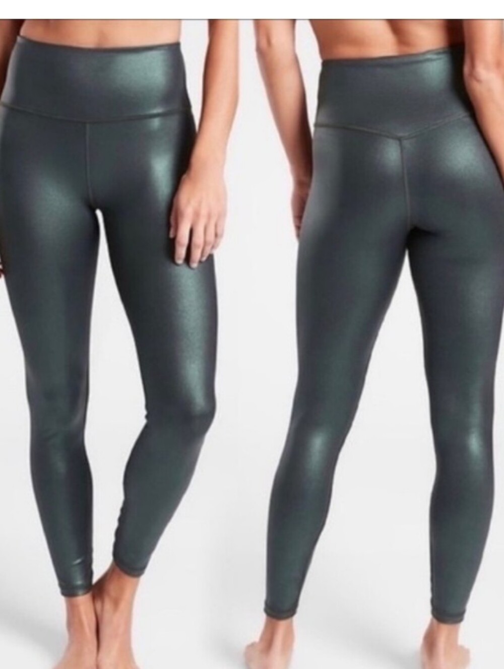 Athleta Elation Ultra High-Rise Tight - Shimmer Green